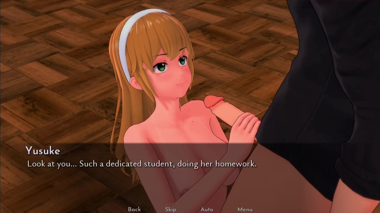 Sex game gamer: Sie schluckte meinen riesigen schwanz zu tief