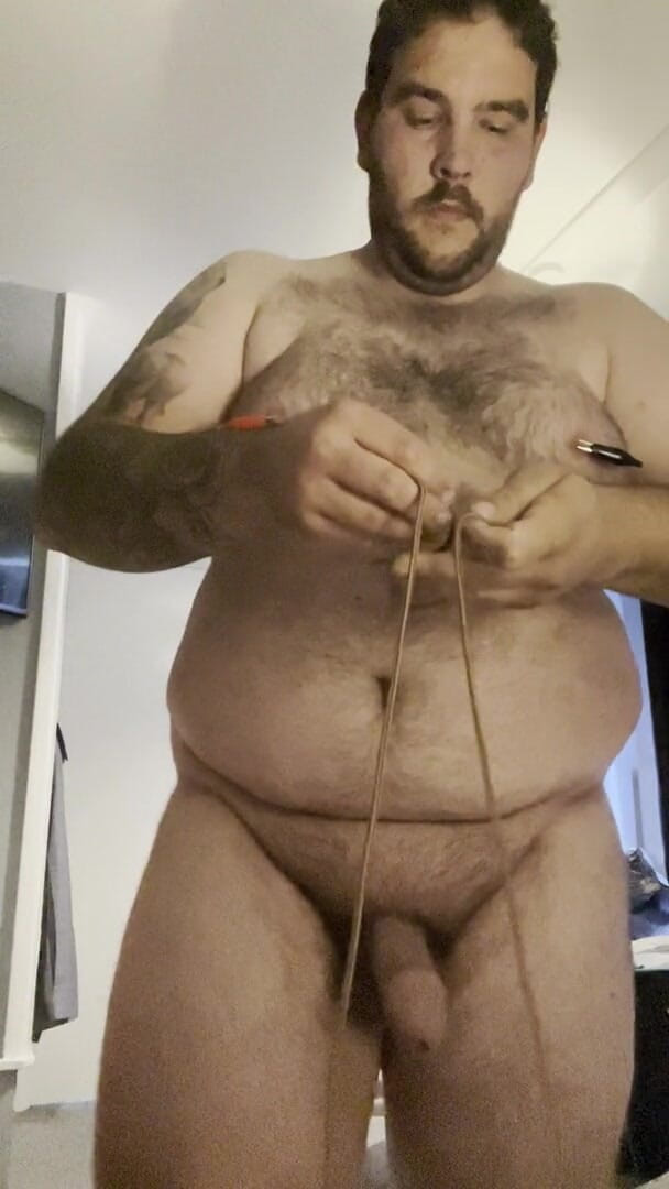 Shaun Cbt: Schwanz und eier werden in Bondage mit extremen nippelklemmen und...