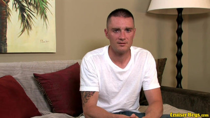 Cruiser Boys: Meat Head Jerks off on Back and Squirts Sperm Seed!