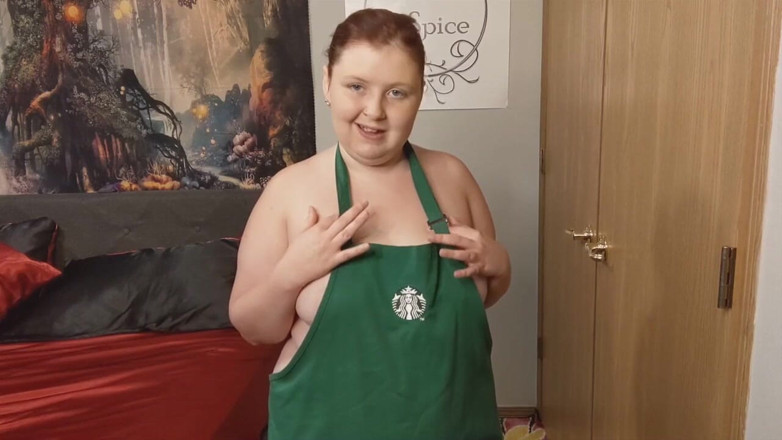 Sin Spice by Sophia Sinclair and Jasper Spice: Starbucks - striptease de avental
