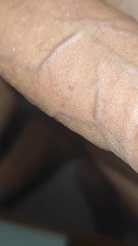 Big Curvy Cock Cums to the Extreme Without Touch!!
