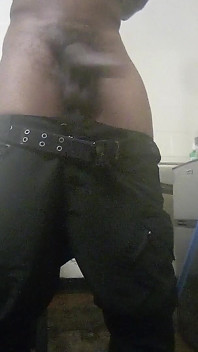 Big Black Masywny Mandingo Gruby Tata Dick dla Femboy i Trans Girl Cipki
