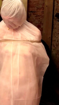 Bound and Punished: Slave Slut Wrapped Tight in Hardcore BDSM Torment
