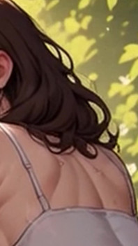 Waifu tuindame pov volledige vid - slipje opzij penetratie & bank close-up neuken