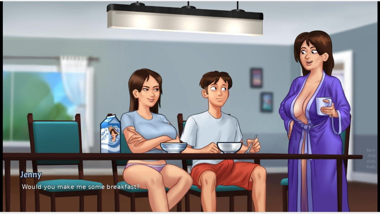 XXX Games Bunk: Summertime saga - gameplay - gioco di ruolo - Jenny scene di sesso...