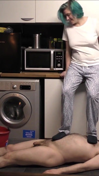 First time kitchen trampling