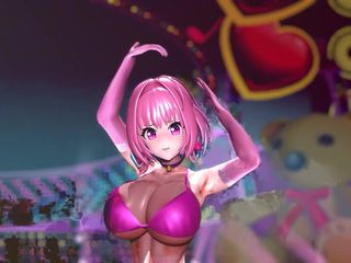 Mmd anime girls: Mmd R-18 Anime Girls Sexy Dancing Klip 192