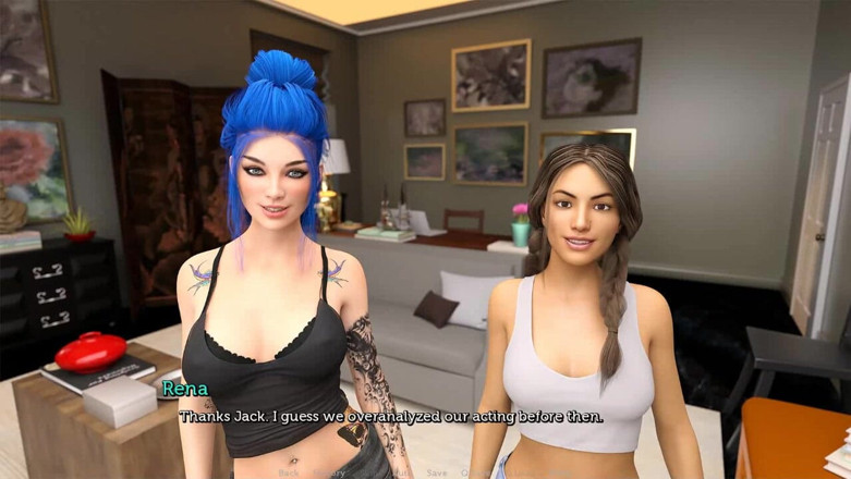 Dirty GamesXxX: Уроки актерского мастерства: кучка горячих возбужденных девушек - Ep19