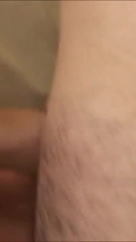 Hot brunette gets fucked by two cocks