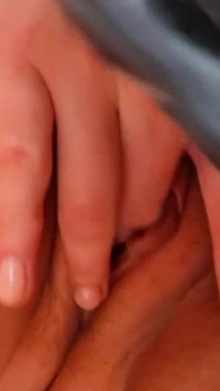 Omg! I'm Masturbating My Petite Pussy Till Squirt Right on the Bus!