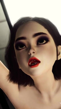 刑務所でのクレイジーなセックス。多くのおっぱいを持つセクシーなブルネットが肉屋によって激しく犯される