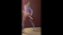 Dominiqueinheels: 거의 모든 방법으로 23 인치 딜도