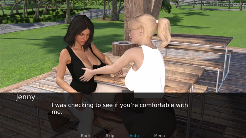 Johannes Gaming: Project hot wife - playing with jenny's boobs outdoor