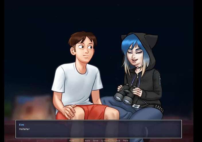 Dirty GamesXxX: Sommarsaga: bisexuell tjej ep 90