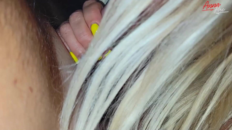 Anna Fire: My panties won't stay without cum