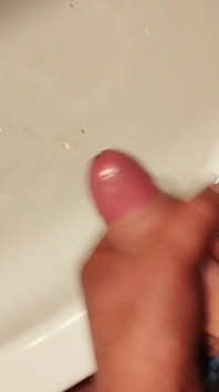 My Cum in Toilet