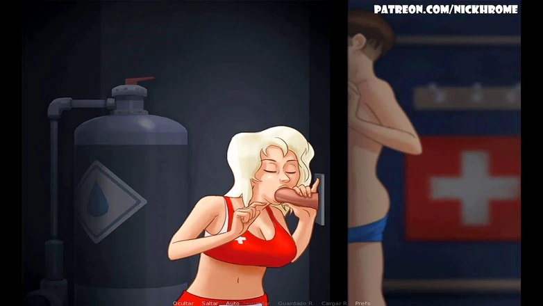 Cartoon Universal: Letní sága část 9 - Cassie sexy kouření (Espanol sub)