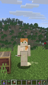 Minecraft mod Needs of Nature - steve dan alex lagi asik masturbasi memamerkan beberapa fitur! Seperti Air Mani!