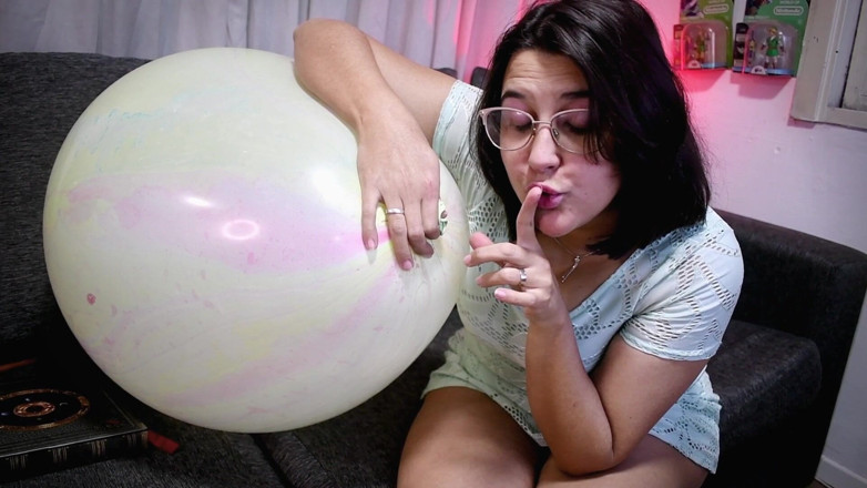 melu_world: Transformez-vous en ballon marbré - pipe et chevauchage non pop - lapin...