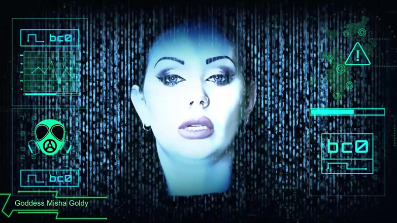 Goddess Misha Goldy: Virus reprogramming you into an addicted cock milking junky!