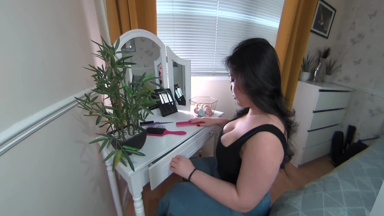 BangAfan: Busty Asian Student Gives Me a Hot Toy Time Show