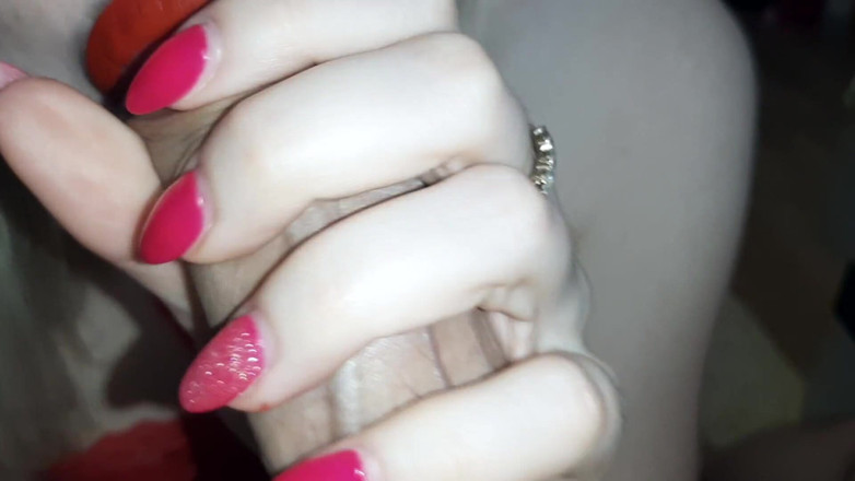 Sweet Hot mouth: Ratu blowjob merah, menghisap zakar untuk Halloween, tonton ke hujung,...