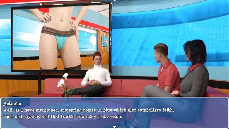Dirty GamesXxX: Lily of the valley: 주부와 패션 모델