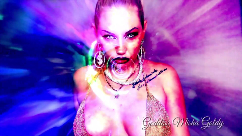 Goddess Misha Goldy: Demonic ASMR! Mind fucking you so that you can’t cum...