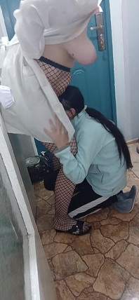 Secret Sex Between a Student Girl and a Nurse in a Medical Office