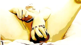 Animeted - homo kotilainen lagi asik muasin memeknya pakai dildo ukuran raksasa
