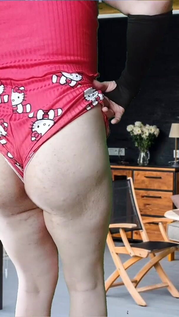 Kitty_Cross: Sissy Enjoying at Houseyard in Her Cutie Short Outfits Lollipop...