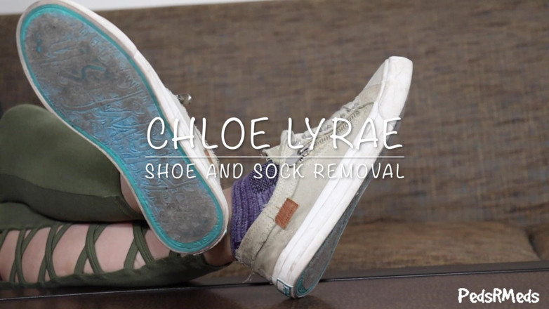 PedsRMeds: Chloe Lyrae Shoe and Sock Removal