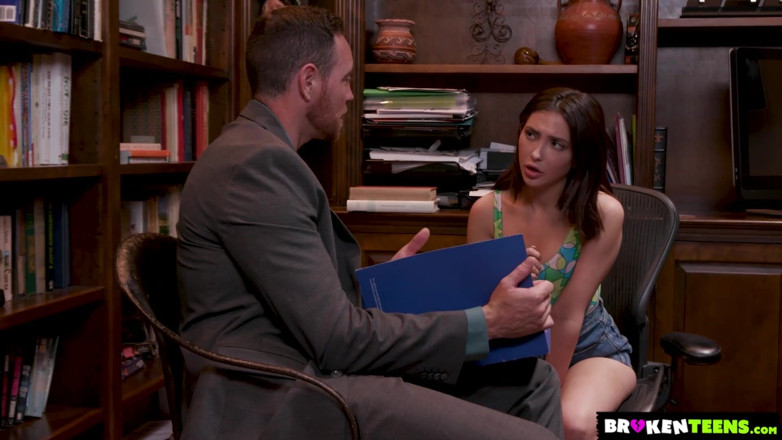 Broken teens: Broken Teens. Salesman Scores Big Fucking His Client's Stepdaughter