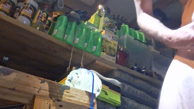 SteveSmokeHolland: Ședință de shed #32 Futai cu Fleshlight