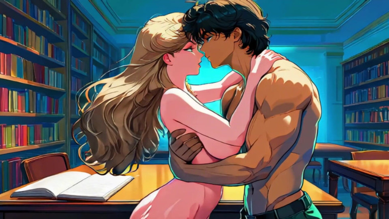 The Last of FAP: Geobsedeerde Student Neukt Bibliotheek MILF - Fap Hero Challenge - Ongecensureerde Hentai...
