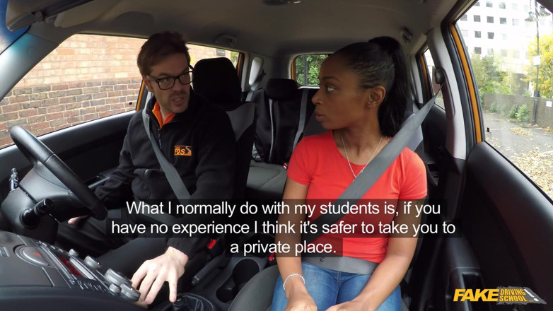 Fake Driving School: Fake Driving College - Fake Driving College Instructor Saves a Clueless...