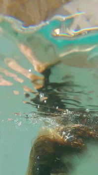Follada anal bajo el agua con su nuevo toyboy