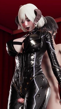 Domiatrix Hentai Animation - Zbliżenie Wielki kutas dokuczanie, Glory Hole Sex i POV jazda z zakończeniem creampie
