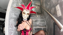 Miss Lilith devil: I Got a Great Venetian Mask, Take a Look.