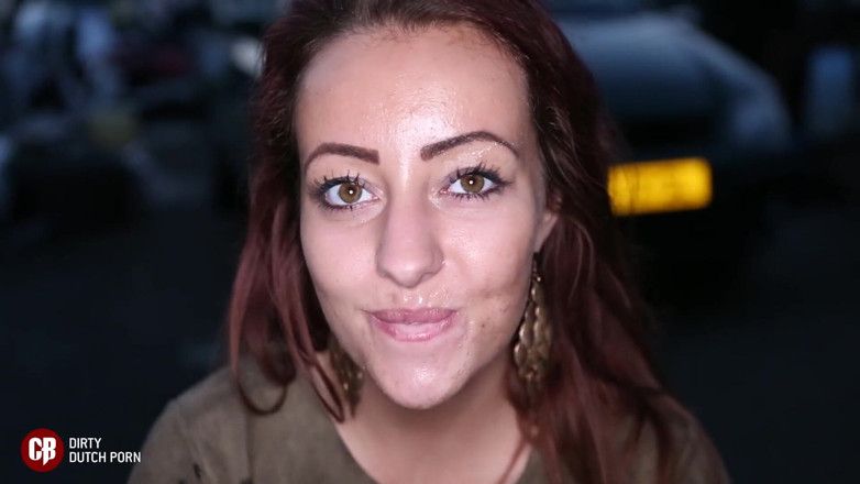 Cumbizz: Typical Dutch teen cum slutting