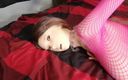 Beauty doll Belle: Sexy Sex Doll in Pink Fishnet Get Drilled 1