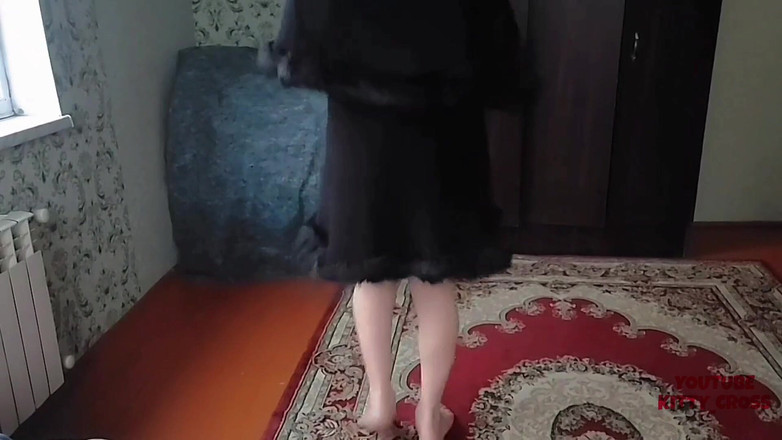 Kitty_Cross: Compilation sorellastra che tradisce nella sua stanza privata con minigonna...