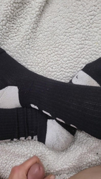 Cum on Nike Elite Socks