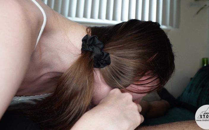 Andre Stone: Trans hottie Amanda Riley eet kont en wordt in haar...