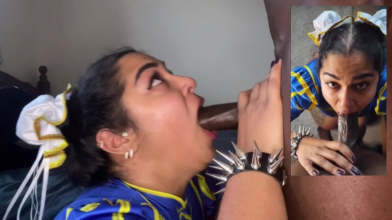 Zozonicoco: 亚洲胖美女在肮脏的角色扮演乐趣中大黑！