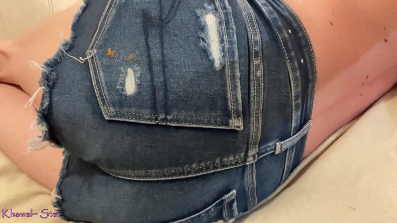 Khawal Star: Khawal gassy femboy farts jeans for sniffing loser