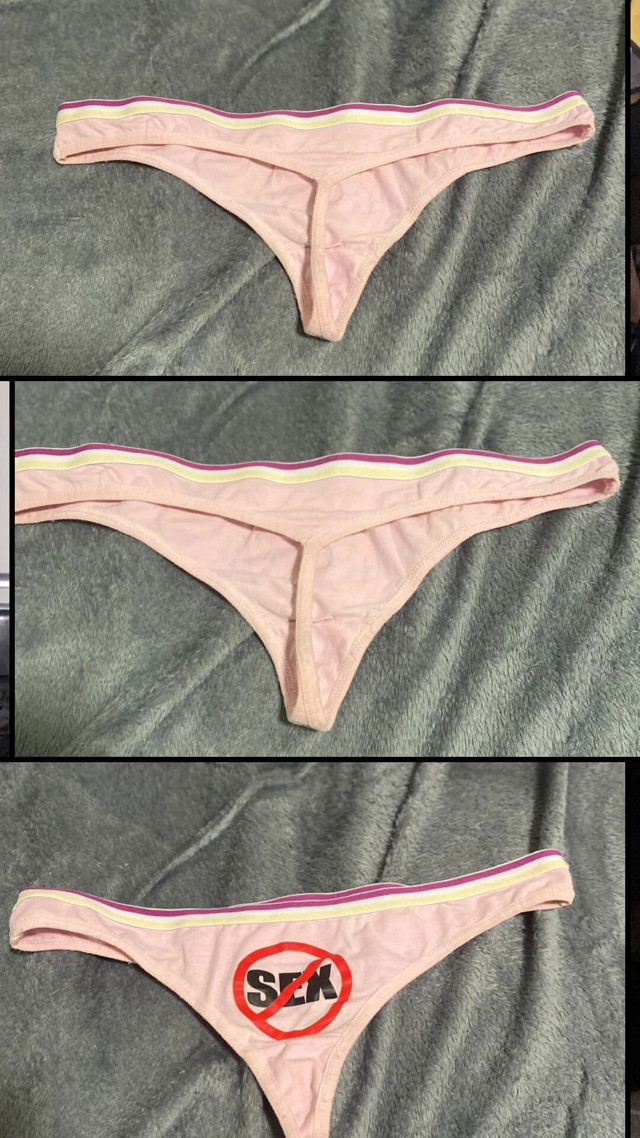 Thong and Fun Pt. 4 (Blk Ebony N Thong Underwear)