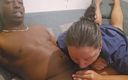 Real HomeMade BBW BBC Porn: Chupando su gran polla negra y dura me encanta cuando...