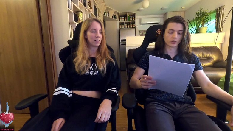 Je Penne And Frostberry: Персонализированное видео - собеседование на работу в непрекальной обстановке