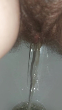Pee Pissing in the Toilet